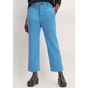 Everlane Organic Cotton Straight Leg Pant Size 6 Organic Cotton Natural Fiber